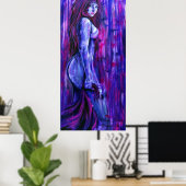 Lila Haze Poster (Heimbüro)