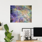 Lila Haze Poster (Heimbüro)