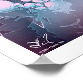 Lila Haze Poster (Ecke)