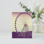 Lila Haze Postkarte (Stehend Vorderseite)