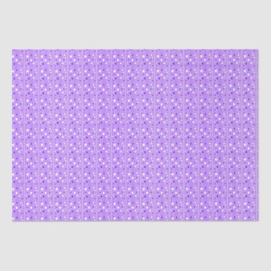 Lila Haze-Quadrate Seidenpapier (Vorderseite)