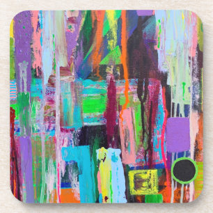 Lila Haze-Set von 6 Untersetzer