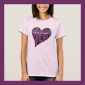 Lila Heart Je Ne Sais Quoi Chic Tri-Blend Shirt
