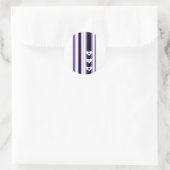 Lila Heart Stickers (Tasche)