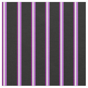 Lila, hell, orchid und schwarz stoff