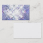 lila helle psychische Yoga Reiki Geschäfts-Karten Visitenkarte (Vorne/Hinten)