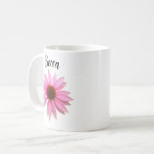 Lila, heller, benutzerdefinierter Mug Kaffeetasse (Vorderseite Links)