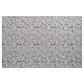 lila, hellgraues geometrisches Schleifenmuster Stoff (Yard (91,4 cm))