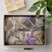 Lila Hepatica-Blume Seidenpapier (Geschenk)