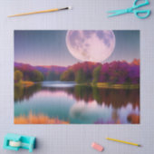 Lila Herbsternte Moon Seidenpapier (Basteln)