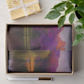 Lila Herbsternte Moon Seidenpapier (Geschenk)