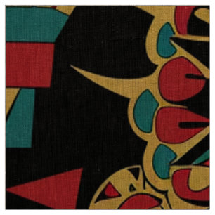 Lila "Heritage-Inspiriert Muster" Stoff