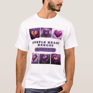 Lila Heroen T-Shirt