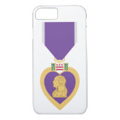 Lila Herz Case-Mate iPhone Hülle (Rückseite)