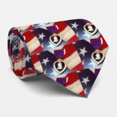 lila Herz-Krawatte Krawatte (Gerollt)