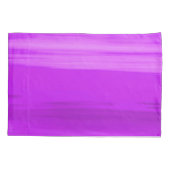 Lila herz leuchtende Sterne heißen Mädchen Kissenbezug (Rückseite)