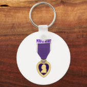 LILA HERZ SCHLÜSSELANHÄNGER (Vorderseite)