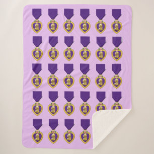 LILA HERZ SHERPADECKE