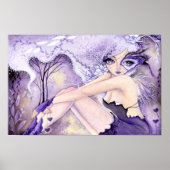 Lila Herzen - BIG Print Poster (Vorne)