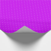 Lila-Herzen-Muster Geschenkpapier (Ecke)