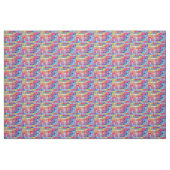 lila Herzen Regenbogengewebe Stoff (Fat Quarter (45,7 x 55,9 cm))