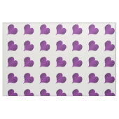 Lila Herzen Stoff (Fat Quarter (45,7 x 55,9 cm))