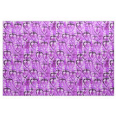 Lila Herzen Stoff (Fat Quarter (45,7 x 55,9 cm))