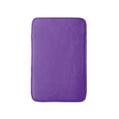 Lila Herzfarbe Badematte (Vorderseite Vertikal)