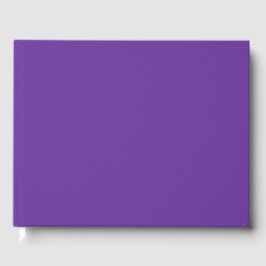 Lila Herzfarbe Gästebuch