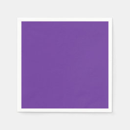 Lila Herzfarbe Serviette