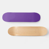 Lila Herzfarbe Skateboard (Horizontal)