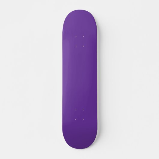 Lila Herzfarbe Skateboard (Vorne)