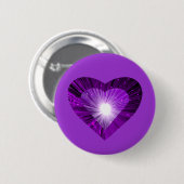 Lila Herzklopfen lila Button (Vorne & Hinten)