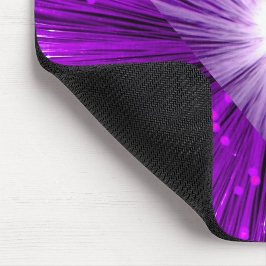 Lila Herzmousepad Mousepad (Ecke)