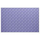Lila Herzmuster Zeichnend Stoff (Yard (91,4 cm))