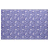 Lila Herzmuster Zeichnend Stoff (Fat Quarter (45,7 x 55,9 cm))