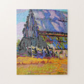 Lila Heu Puzzle (Vertikal)