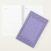 Lila Hexagon Maze Planer (Anzeige)