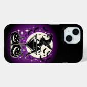 Lila Hexi Martini Case-Mate iPhone Hülle (Rückseite (Horizontal))