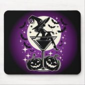 Lila Hexi Martini Mousepad (Vorne)