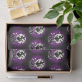 Lila Hexi Martini Seidenpapier (Geschenk)
