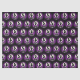 Lila Hexi Martini Seidenpapier