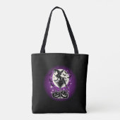 Lila Hexi Martini Tasche (Rückseite)