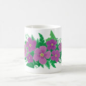 Lila Hibiskus Kaffeetasse (Mittel)
