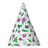 Lila Hibiskus Partyhütchen (Rechts)