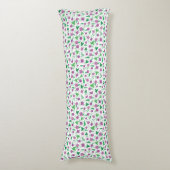 Lila Hibiskus Seitenschläferkissen (Vorderseite Vertikal)