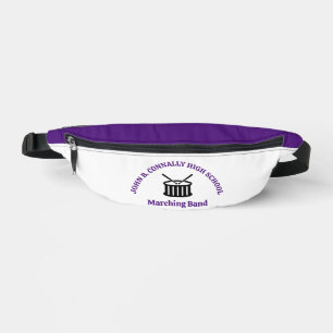 Lila High School-Marschkapelle Personalisiert Bauchtasche