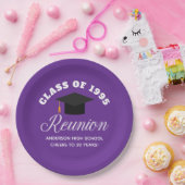 Lila High School Wiedersehen Personalisiert Partys Pappteller (Party)