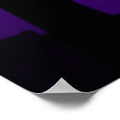 Lila Himmel Poster (Ecke)