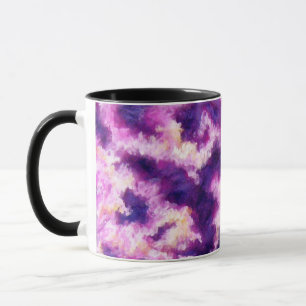 Lila Himmel Tasse
